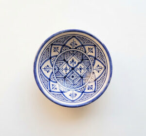 Cobalt Floral Bowl