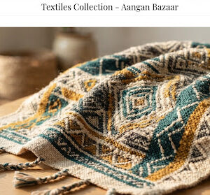 Indigo Jali Throw
