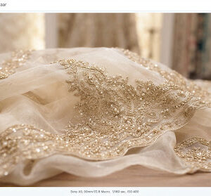 Zari Embroidered Wrap